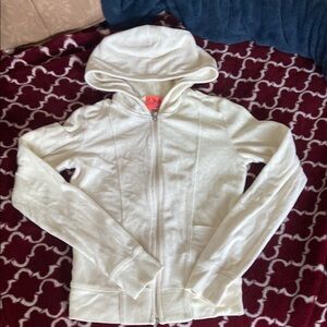 White Hoodie Jacket
